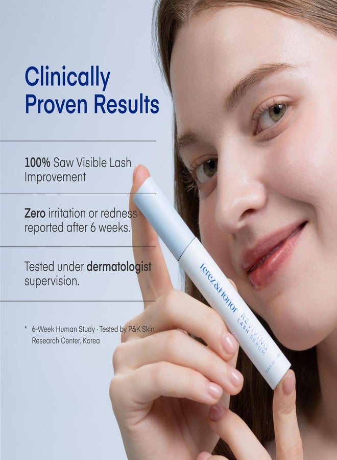 تيريز آند أونر سيروم تيريز آند هونور لتجديد الرموش - سيروم كوري نباتي لنمو الرموش من PDRN لرموش أطول وأكثر كثافة وصحة - بلسم للرموش بالببتيدات والبيوتين لتقوية الجذور - نظيف، لطيف، صنع في كوريا - Image 5